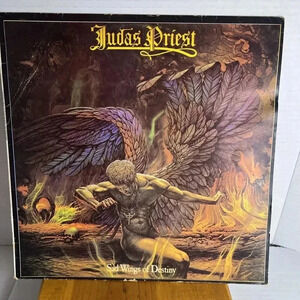 Judas Priest-Sad‎ Wings of Destiny LP 1976 Milan Gull France Heavy Metal Vinyl